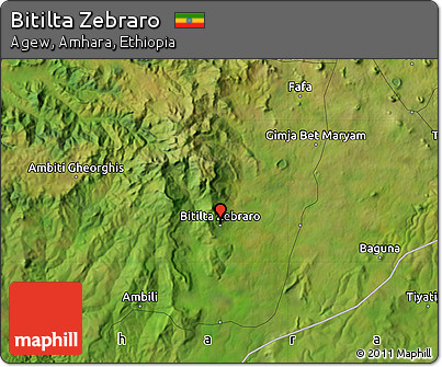 Satellite Map of Bitilta Zebraro