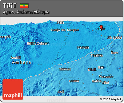 Political Panoramic Map of Tīlīlī