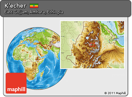 Physical Location Map of K'echer