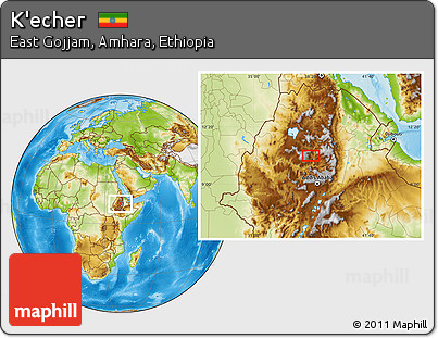 Physical Location Map of K'echer