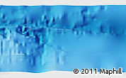 Shaded Relief 3D Map of the area around 10° 38' 32" N, 40° 43' 30" W