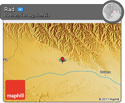 Physical 3D Map of Rad
