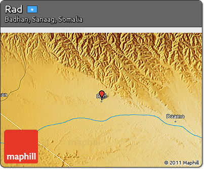 Physical 3D Map of Rad