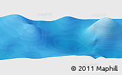 Political Panoramic Map of the area around 10° 38' 32" N, 55° 19' 30" E