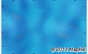Shaded Relief Map of the area around 10° 38' 32" N, 60° 25' 29" E