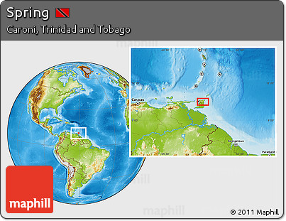 Physical Location Map of Spring