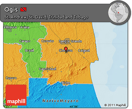 Political Map of Ogis
