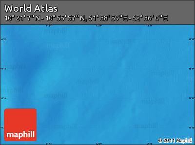 Physical Map of the Area around 10° 38' 32" N, 62° 7' 30" E