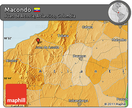 Political Map of Macondo