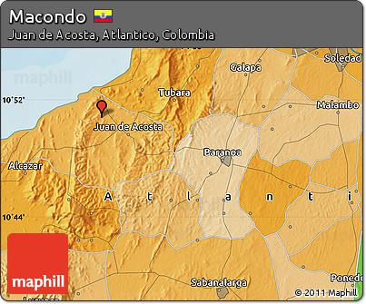 Political Map of Macondo