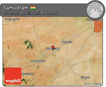 Satellite 3D Map of Samudram