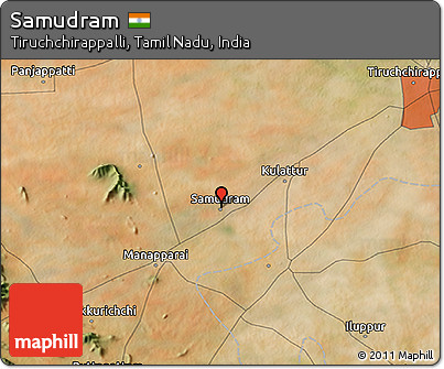 Satellite 3D Map of Samudram