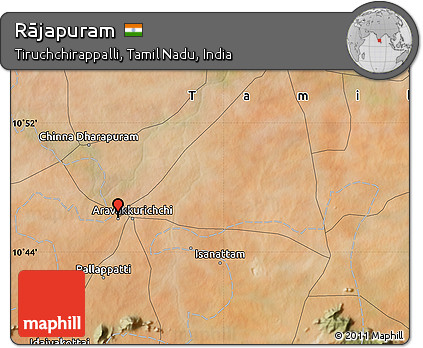 Satellite Map of Rājapuram
