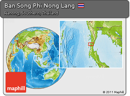 Physical Location Map of Ban Song Phi Nong Lang