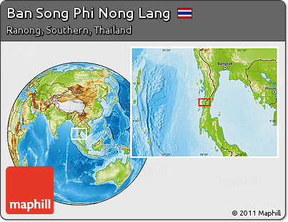 Physical Location Map of Ban Song Phi Nong Lang