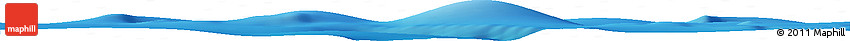 Shaded Relief Horizon Map of the Area around 10° 38' 32" N, 98° 31' 30" W