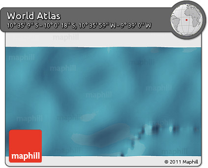 Satellite 3D Map of the Area around 10° 17' 43" S, 10° 7' 30" W