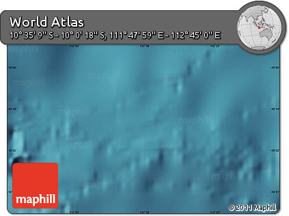 Satellite Map of the Area around 10° 17' 43" S, 112° 16' 30" E