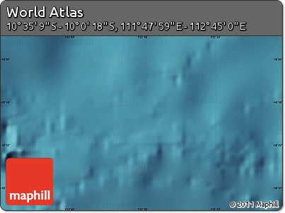Satellite Map of the Area around 10° 17' 43" S, 112° 16' 30" E