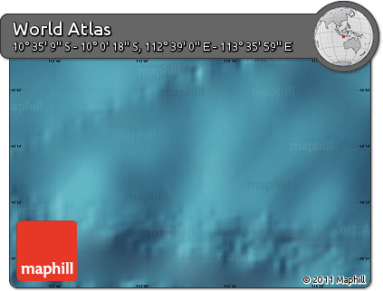 Satellite Map of the Area around 10° 17' 43" S, 113° 7' 30" E
