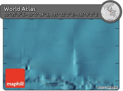 Satellite Map of the Area around 10° 17' 43" S, 115° 40' 30" E