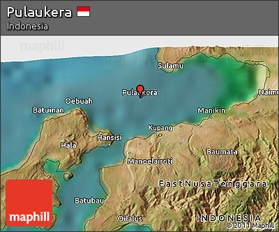 Satellite 3D Map of Pulaukera