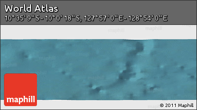 Satellite Panoramic Map of the Area around 10° 17' 43" S, 128° 25' 30" E