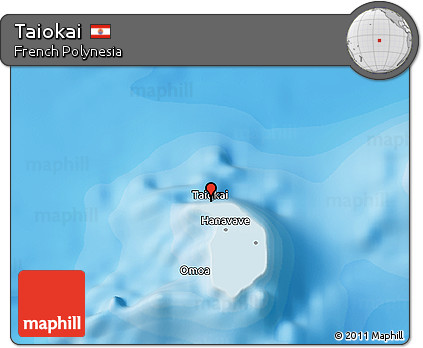 Political 3D Map of Taiokai