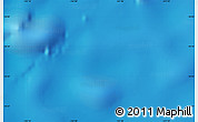 Shaded Relief Map of the area around 10° 17' 43" S, 141° 52' 30" W
