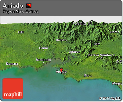 Satellite 3D Map of Aniado