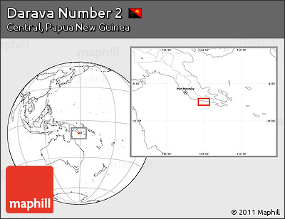 Blank Location Map of Darava Number 2