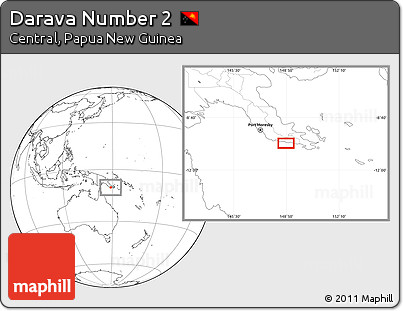 Blank Location Map of Darava Number 2