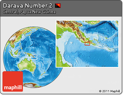 Physical Location Map of Darava Number 2