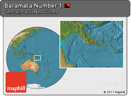 Satellite Location Map of Baramata Number 1