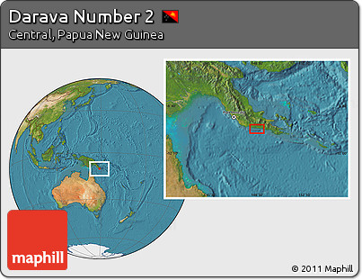 Satellite Location Map of Darava Number 2