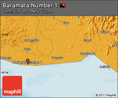 Political Map of Baramata Number 1