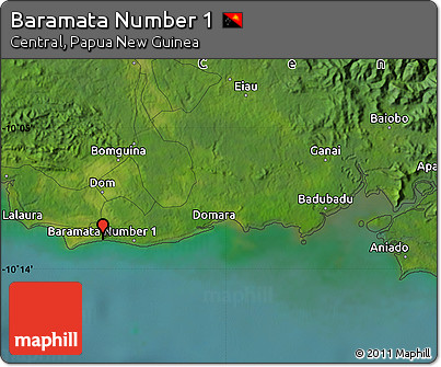 Satellite Map of Baramata Number 1