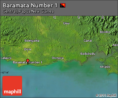 Satellite Map of Baramata Number 1
