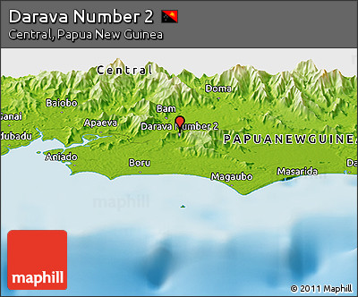 Physical Panoramic Map of Darava Number 2