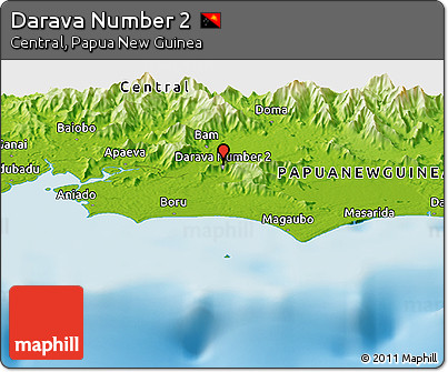 Physical Panoramic Map of Darava Number 2