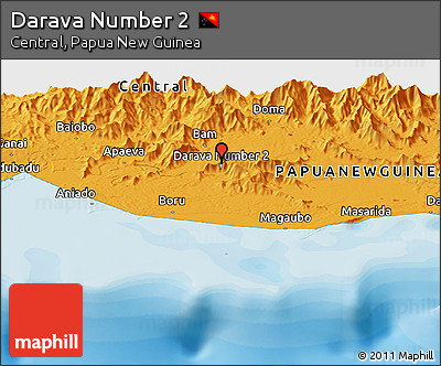 Political Panoramic Map of Darava Number 2