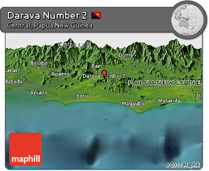 Satellite Panoramic Map of Darava Number 2