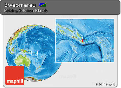 Physical Location Map of Bwaomarau