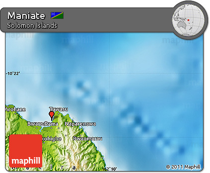 Physical Map of Maniate