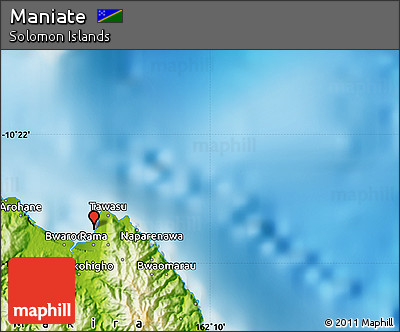 Physical Map of Maniate