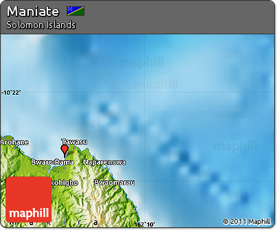 Physical Map of Maniate
