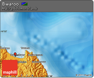 Political Map of Bwaroo