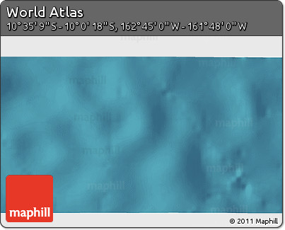 Satellite 3D Map of the Area around 10° 17' 43" S, 162° 16' 30" W