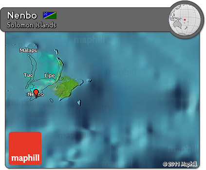 Satellite 3D Map of Nenbo