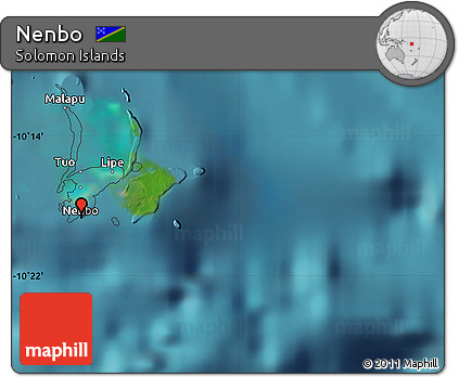 Satellite Map of Nenbo
